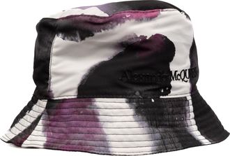 Alexander McQueen Womens Multicolour Bucket Hat