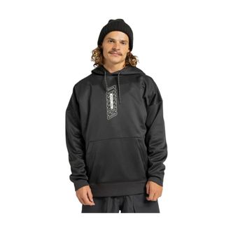 DC Hoodies & sweatvesten, Heren, Zwart, XL, Polyester, Omega Top