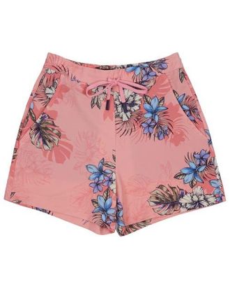 Lords of Harlech Exotic Floral Womens Drawstring Short in Exotic Floral Coral at Nordstrom, Size Xx-Large