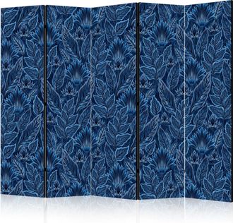 Artgeist Biombo Decorativo Artgeist Azul 225 Cm Alto 172 Cm Ancho