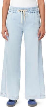 Kensie Ultra High Waist Relaxed Fit Denim Pants in New Castle at Nordstrom Rack, Size X-Large