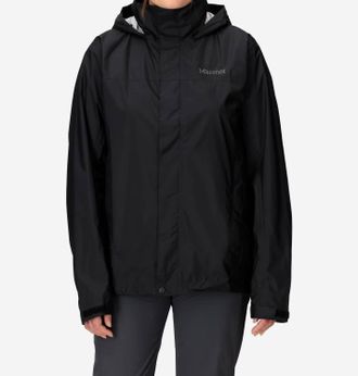 Marmot Womens Precip Eco Jacket In Black
