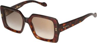 K&agrave;dor Kate Glamour Zonnebril - unisex - Zonnebrillen - Bruin - 53 MM - Accessoires
