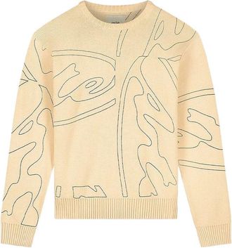Arte Crew Neck Long-sleeve Sweater