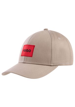 HUGO BOSS Baseball Cap HUGO Men-X 581-RL, Herren, light, pastel braun 237, Twill, Baumwolle, Caps Baseball Cap, mit Markenlogo