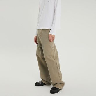 1989 STUDIO Light brown Chicago denim pants