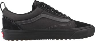 Vans Ge&iuml;soleerde Old Skool Sneakers - Heren - Sneakers - Zwart - 42 1/2 EU - Leer - Schoenen