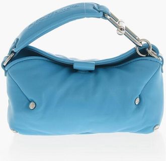 Off-white Leather Top-Handle Bag SAN DIEGO With Studs size One Size