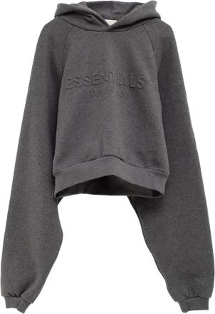 Fear of God Felpa con logo goffrato anni 90 - Grigio