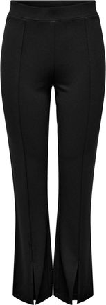 Jacqueline de Yong Womens JDYPRETTY Flare Slit Pant JRS NOOS, Black, M/32