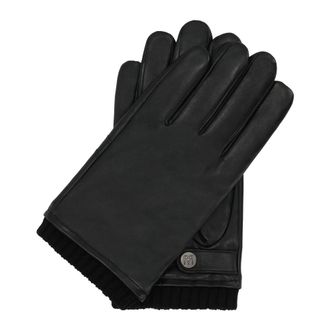 Kazar Guantes de Piel - Accessories - Hombre - Negro - XL