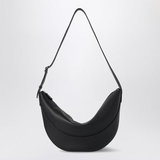 The Row Black Leather Jouve Bag