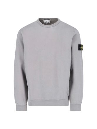 Stone Island Felpa In Cotone Compass