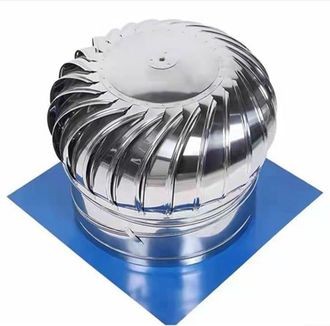 OEM Sombrerete De Chimenea Giratorio De Acero Inoxidable, Eficaz Cortavientos Y Ventilaci&oacute;n Mejorada (&oslash; 200 Mm)