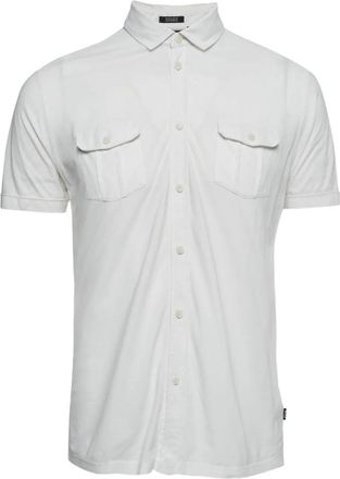 BOSS Camicia con colletto button-down - Bianco