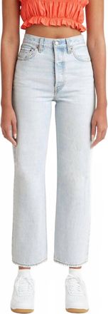 Levi's Ribcage Straight Ankle Jeans In Ojai Shore