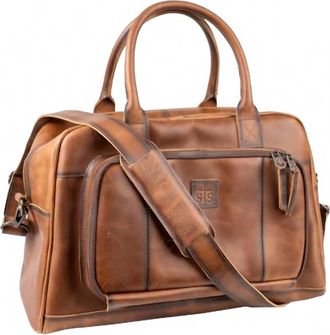 StS Ranchwear Unisex - Tucson Carry-On Leather Travel Luggage In Rich Tan