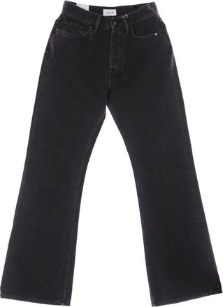 Amish Dames, Jeans, Zwart, Maat: W26 Denim