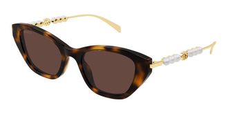 Gucci GG1968S 003 Womens Sunglasses Tortoiseshell Size 50