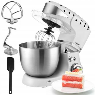 OEM Potente Batidora Planetaria Kitchen Probot Kalorik Con Bol Grande Punteado De 5 Litros