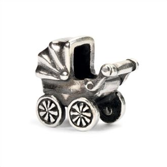 Trollbeads Womens Baby Buggy Bead In Silver