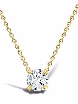 Pragnell Collana con pendente Windsor in oro giallo 18 carati con diamanti 0,75 carati
