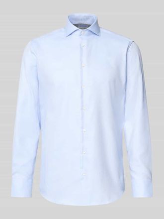 Christian Berg Regular Fit Business-Hemd mit Haifischkragen in Bleu, Gr&ouml;&szlig;e 39/40