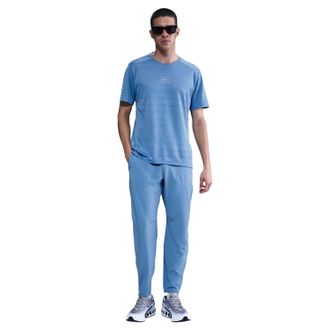 Nike Sport-T-shirt voor heren, normale pasvorm (Blauw)