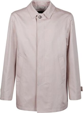 Herno Single-Breasted Coat - Heren - Mantel - Roze - XL - Jassen