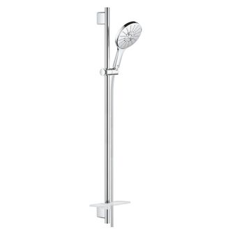 GROHE Rainshower Smartactive - Conjunto De Alcachofa De Ducha 150, 3 Chorros, Barras 90 Cm Y Mangueras, Cromo 26593000