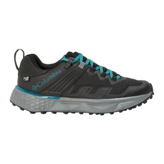 Columbia Dames/Dames Facet Leren Trainers (Zwart/Teal)
