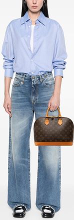 Louis Vuitton Pre-owned Womens Monogram Alma Pm - Brown Textile - One Size