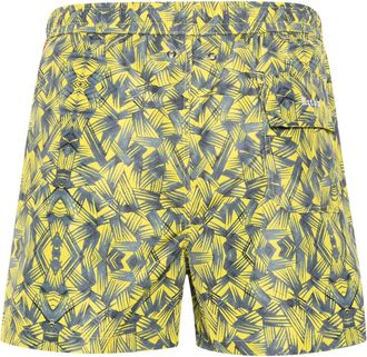 Kiton Womens Graphic-Print Swim Shorts Ss24 M