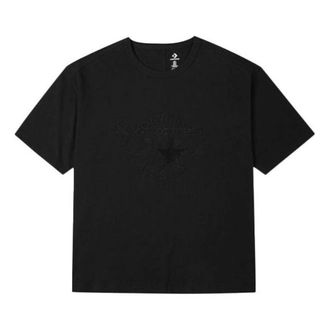 Converse (WMNS) Converse Chuck 70 Oversize T-Shirt Asia Sizing Black 10021980-A02