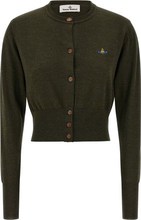 Vivienne Westwood Bea Cropped Maglioni Marrone-Donna