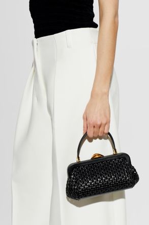 Cult Gaia Zuma Mini Hand Bag, Womens, Black