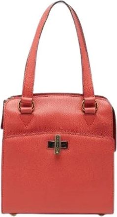 Celine Pre-owned Handbags, female, Red, Size: ONE SIZE Pre-owned Leather Handbag