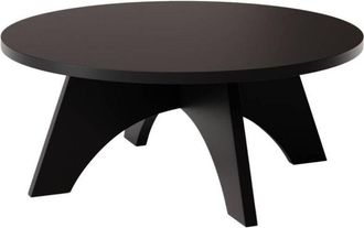 OEM Mesa De Centro Redonda Bell &Oslash;68 Cm Negra