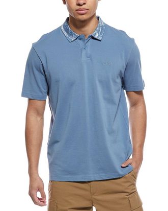 HUGO BOSS Desert Collar Polo Shirt