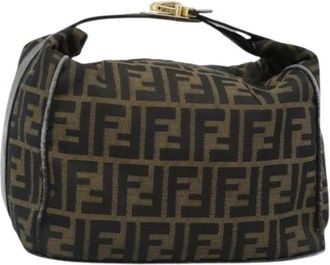 Fendi Pre-owned Vintage Zucca Canvas Hand Bag - - Pre-owned - Donna - Marrone - ONE SIZE