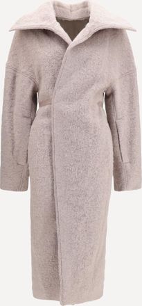 Rick Owens Cappotto Dracucollar con cintura Woman 44
