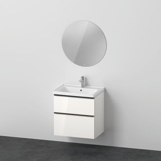 Duravit Juego De Muebles D-neo, Lavabo Con Mueble De Pared Y Espejo Led