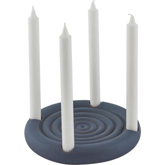 OYOY Savi Advent Candleholder in Midnight Blue at Nordstrom