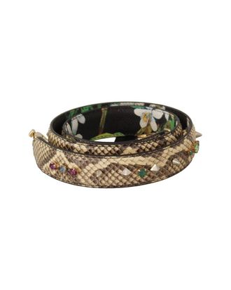 Dolce & Gabbana Leather Bag Strap