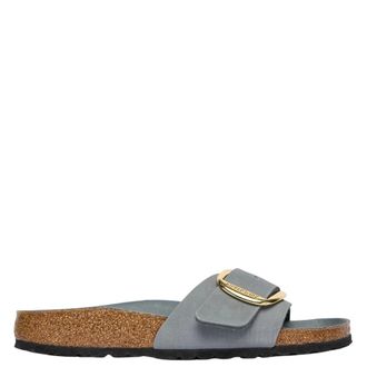 Birkenstock Sliders, female, Gray, Size: 10 US Arizona