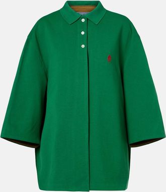 Prada Cotton piqu&eacute; coat