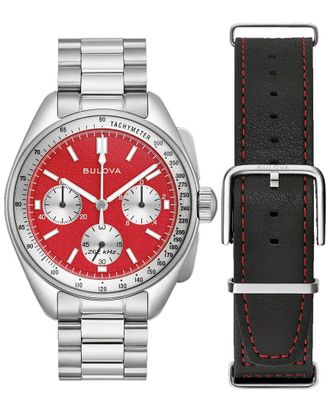 Bulova Mens Lunar Pilot Archive Series Watch