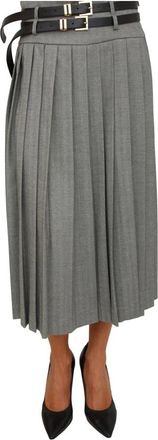 Kocca Dames, Rokken, Grijs, Maat: XL Viscose