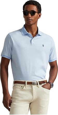 Polo Ralph Lauren Classic Fit Soft Cotton Polo Shirt Mens Clothing Mini Mallets/Office Blue : 2XL
