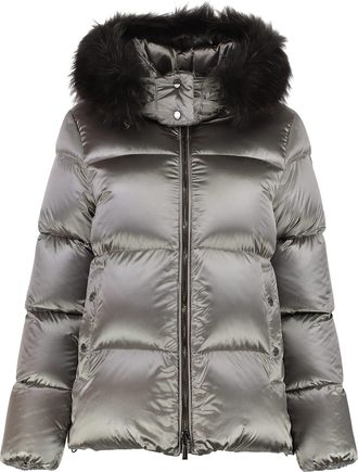 Moorer Melita Hooded Short Down Jacket